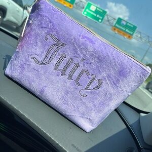 Juicy Couture Lavender Cosmetic Bag